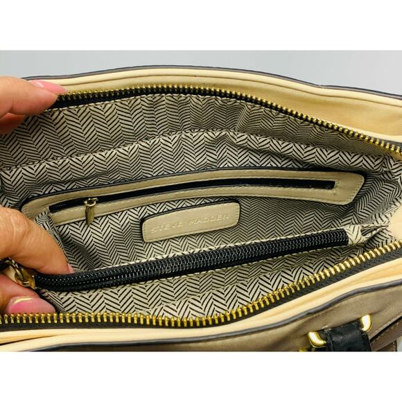 Steve Madden Green, Brown & Beige Purse - Picture 6 of 8